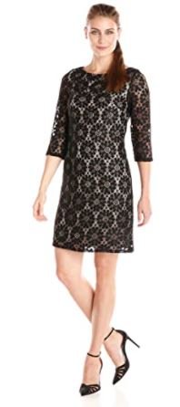 All Over Lace Shift Dress